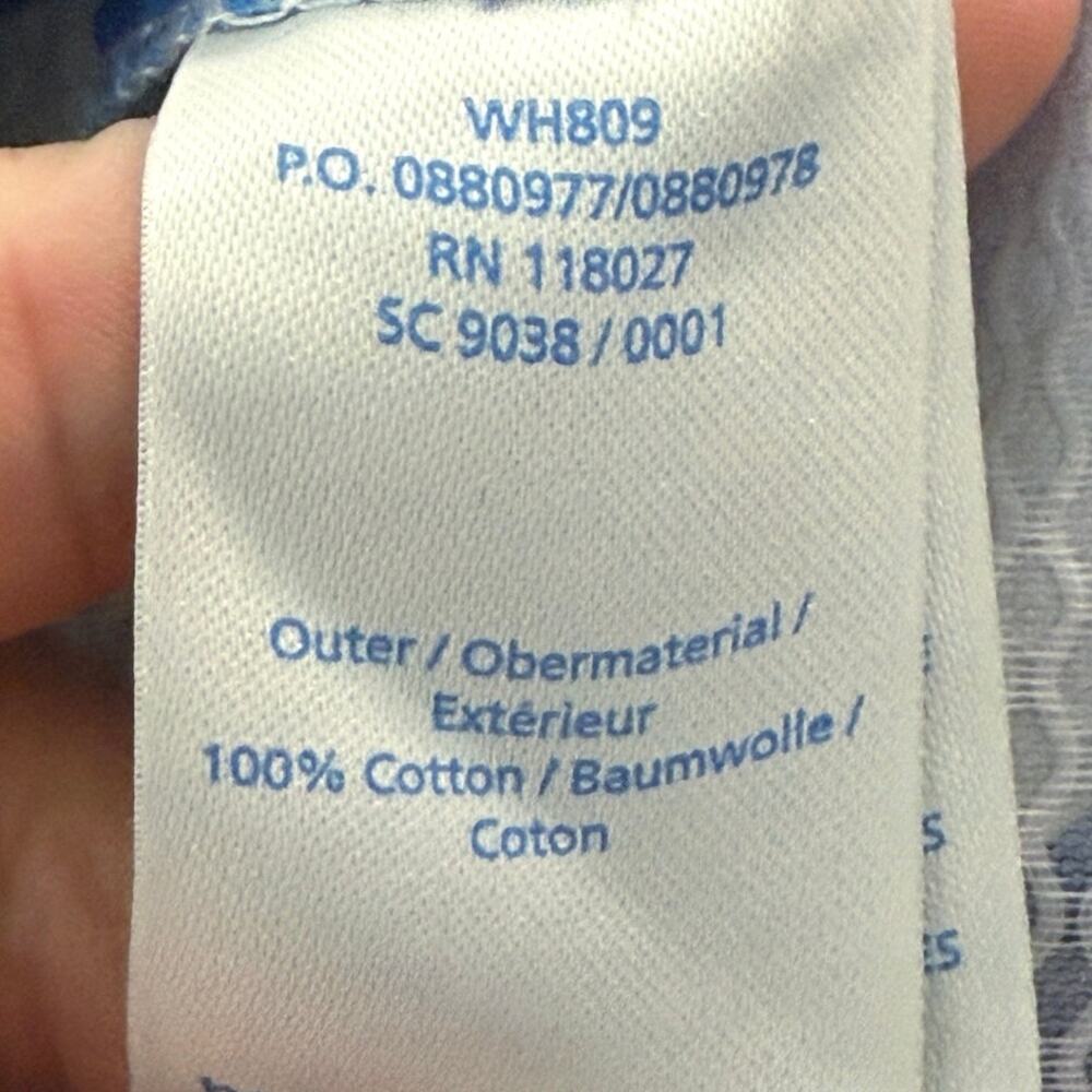 Boden Phyllis Scalloped Mermaid Cotton Sheath Shift Dress Size 10 L Long Tall - Picture 4 of 5